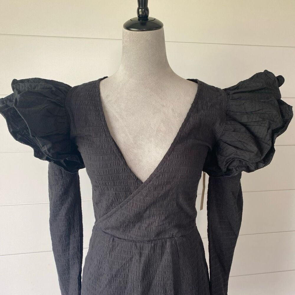 Cleobella Brigitta Mini Dress Black Size XS - Picture 5 of 12